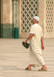 Moroccan man at mosque