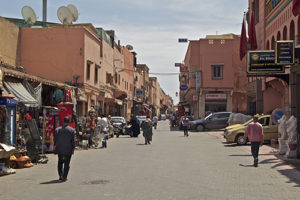 Old pic of Morocco street