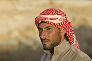 Bedouin man, Jordan